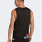Adidas Icons 3-Stripes Men Training Tank Black