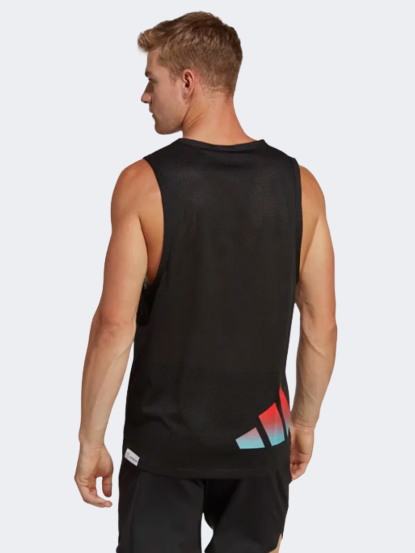 Adidas Icons 3-Stripes Men Training Tank Black