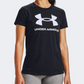 Under Armour Sportstyle Graphic Girls Lifestyle T-Shirt Black/White 1361182-001