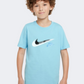 Nike Si Boys Lifestyle T-Shirt Aquarius Blue