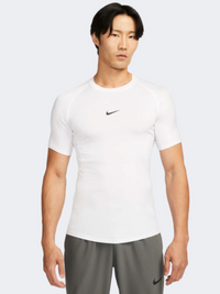 تيشيرت تدريب رجالي Nike Pro أبيض/أسود