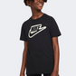 Nike Club Boys Lifestyle T-Shirt Black