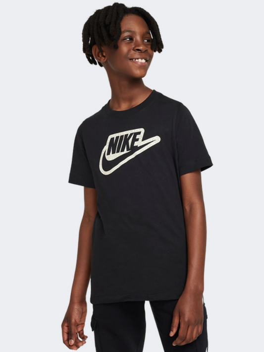 Nike Club Boys Lifestyle T-Shirt Black