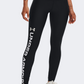 Under Armour Branded Women Training Tight Black/White