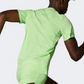 Adidas Adizero Essentials Men Running T-Shirt Green Spark