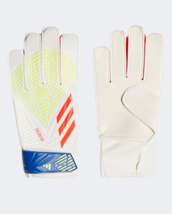 Adidas Predator Edge Kids-Unisex Football Gloves White/Multi Hf9732