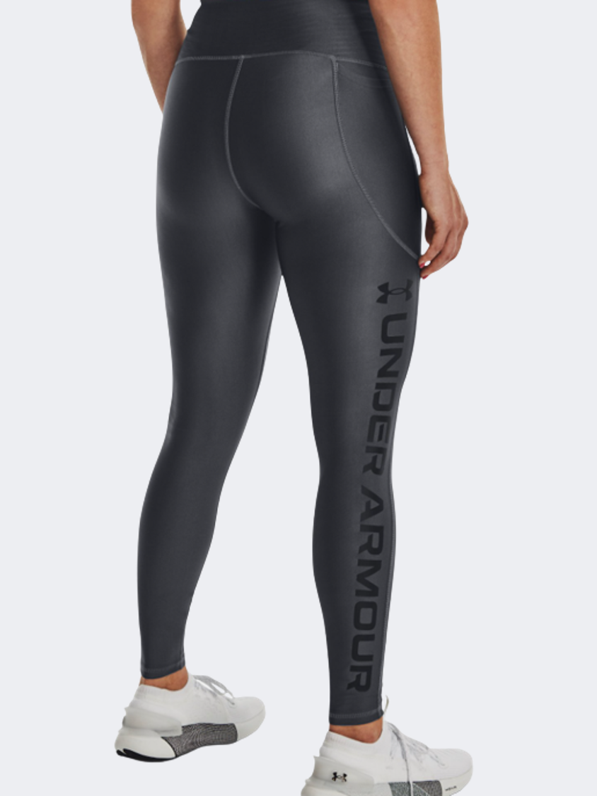 Under Armour Heatgear&#174; Full-Length Women Training Tight Pitch Grey