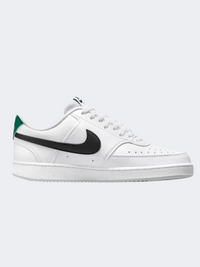 حذاء لايف ستايل رجالي Nike Court Vision Next Nature أبيض/مالاكيت/أسود