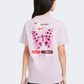 Nike Boy Max Butterfly Girls Lifestyle T-Shirt Platinum Violet