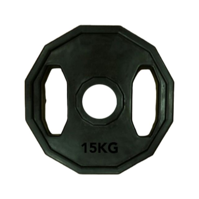 Irm-Fitness Factory Rubber Coated Op Plates 15Kg Ng Fitness Weight Black Op-001