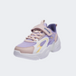 Erke Casual Kids Running Shoes Purple/Chalk Pink 78122102126-203