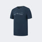 Erke Crew Men Running T-Shirt Dark Blue