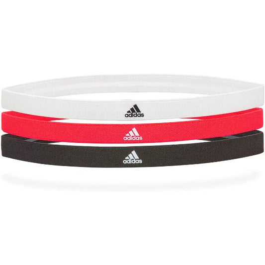 Adidas Accessories Sports Fitness Hair Band Black/White/Red