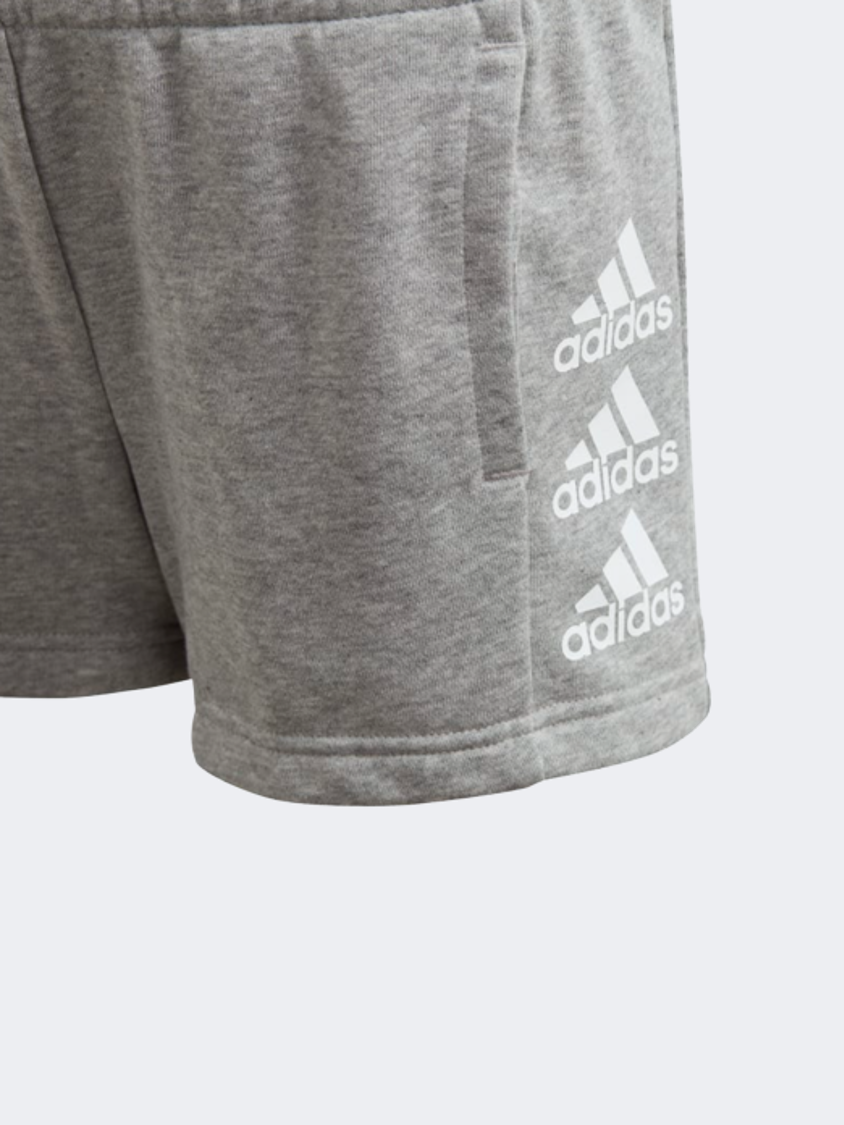 Adidas Must Haves Kids-Girls Training Short Grey Heather