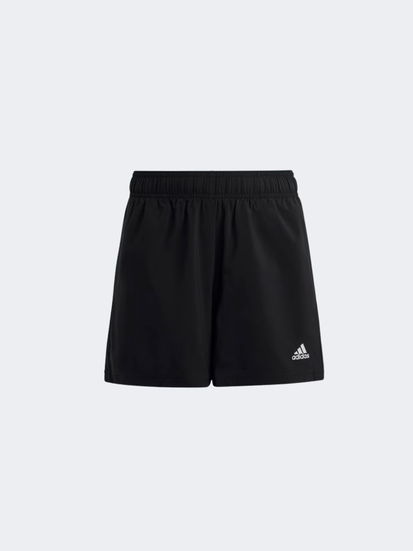 Adidas Essentials Small Logo Chelsea Kids-Unisex Sportswear Short Black/White