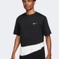 Nike Uv Hyverse Men Training T-Shirt Black/White