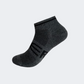 Erke Sports Men Lifestyle Sock Black/Grey 11322112007-104
