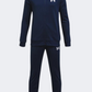 Under Armour Knit Boys Training Suit Academy/White