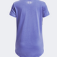 Under Armour Sportstyle Graphic Girls Lifestyle T-Shirt Baja Blue