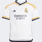 Adidas Real Madrid Mini Home Little Football Set White/Gold