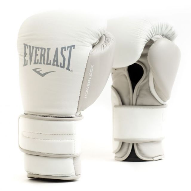 Everlast Powerlock2 Unisex Training Gloves White