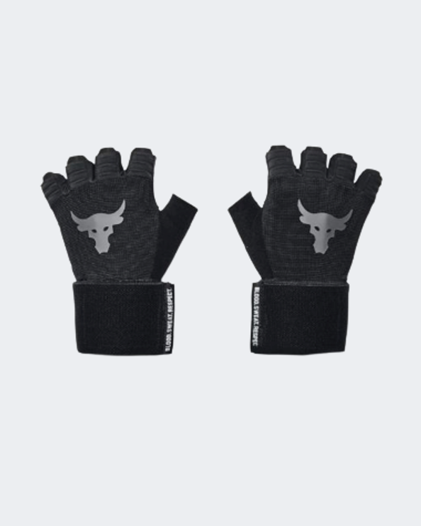 Under Armour Project Rock Unisex Training Gloves Black 1353074-003