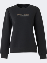 سويت شيرت نسائي Erke Pullover Lifestyle أسود