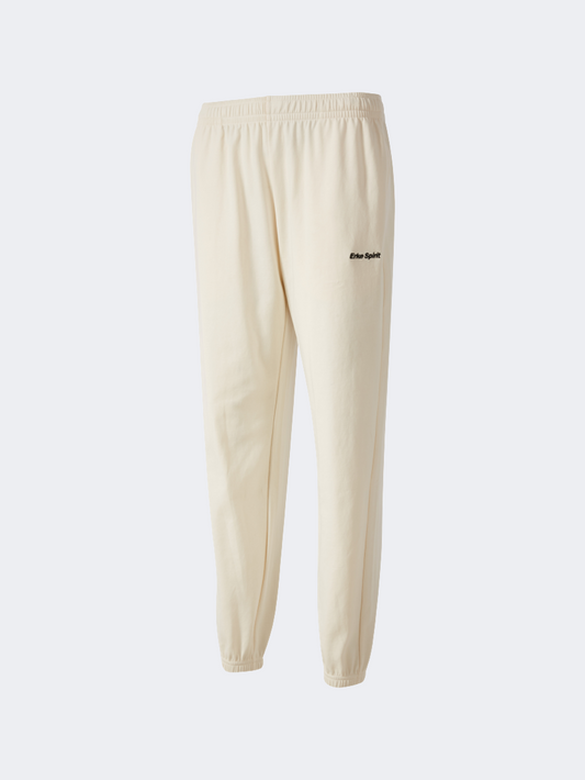 Erke Knitted Cropped Women Lifestyle Pant Off White