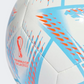 Adidas Al Rihla Club Unisex Football Ball White/Blue/ Orange