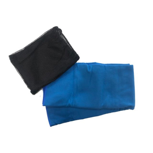 Topten - Ss Solid Gym Towel W/ Mesh 200Gsm 53 X 105 Cm Unisex Beach Royal Blue