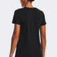 Under Armour Sportstyle Graphic Short Sleeve Women Lifestyle T-Shirt Black/Fade