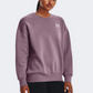 Under Armour Essential Fleece Women Lifestyle Sweatshirt Misty Purple/White