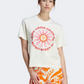 Adidas X Farm Rio Graphic Women Sportswear T-Shirt Off White
