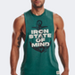 Under Armour Project Rock Iron Muscle Men Training Tank Teal