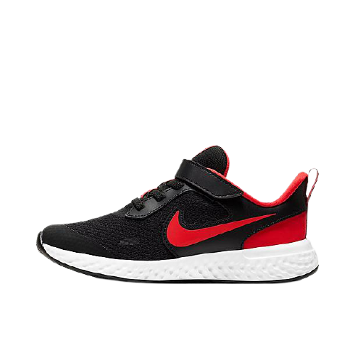 Nike Revolution 5 Black/ Red-White