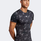 Adidas Techfit Aop Men Training T-Shirt Black/Print