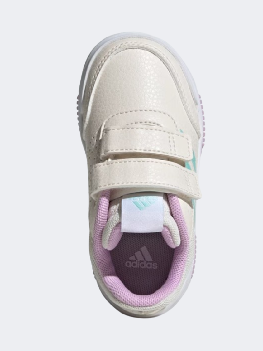 Adidas Tensaur Sport Infant Girls Sportswear Shoes White/Aqua