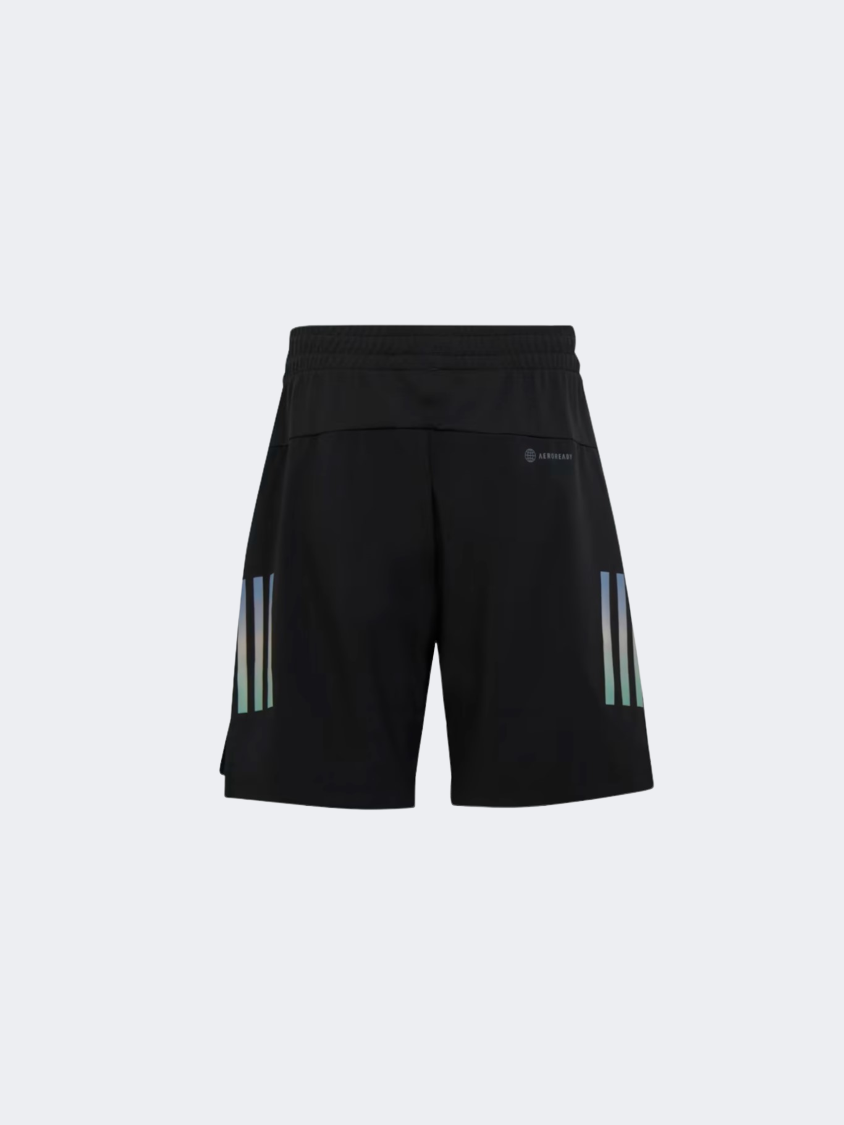 Adidas 3 Stripes Kids-Boys Sportswear Short Black/Silver