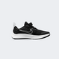 Nike Star Runner 3 Ps-Boys Running Shoes Black/White