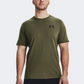 Under Armour Sportstyle Left Chest Men Training T-Shirt Marine Green/Black