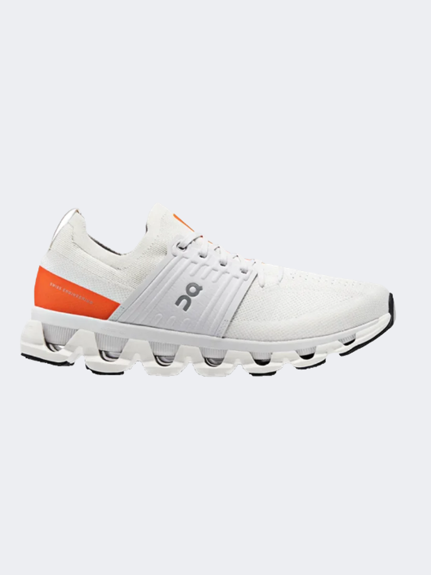 On Cloudswift 3 Men Running Shoes Ivory | Flame