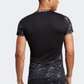 Adidas Techfit Aop Men Training T-Shirt Black/Print