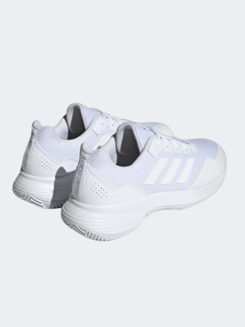 Adidas Gamecourt 2 Men Tennis Shoes White/Silver