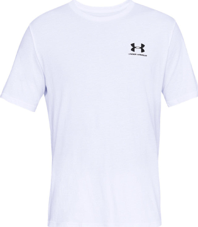 Under Armour Men Training 1326799-100 Sportstyle Left Chest Ss T-Shirt K/M White