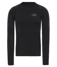 The North Face ملابس تزلج رجالي Nf0A3Y28-Kt0-1 M Sport L/S Cr N أسود/أسفلت رمادي