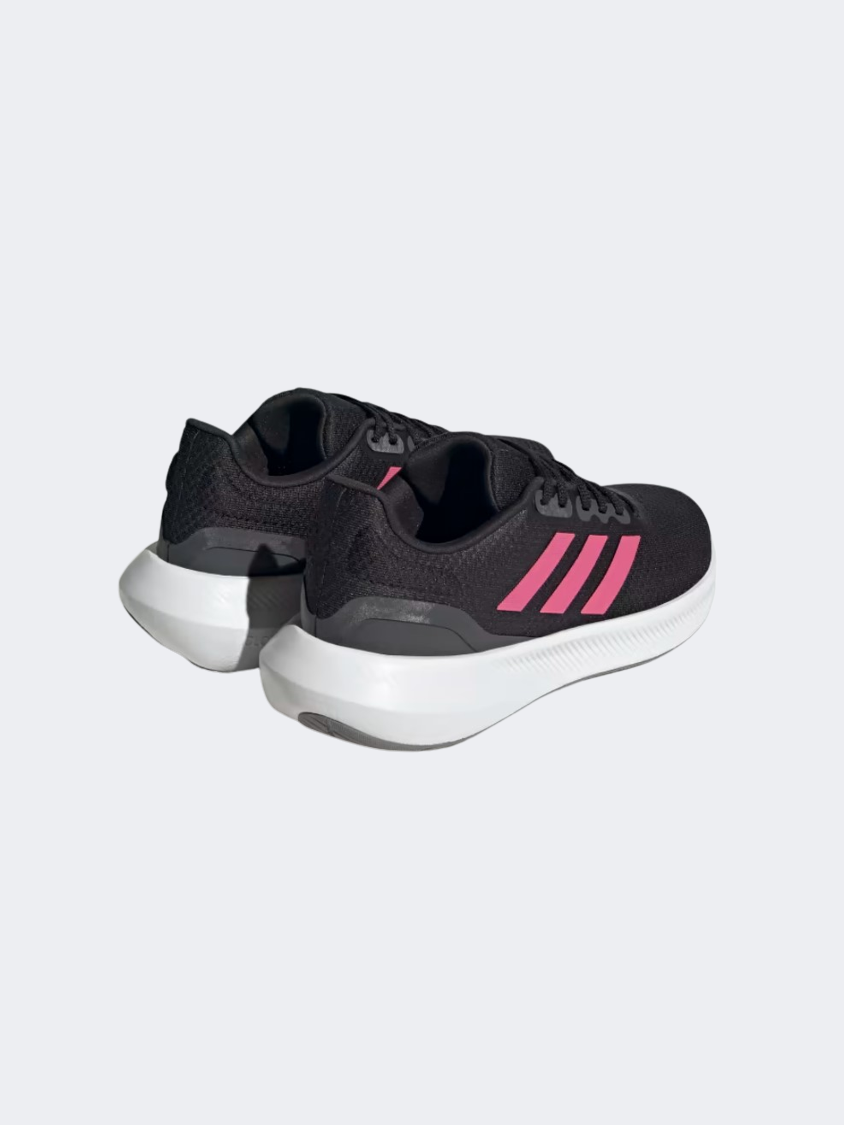 Adidas Runfalcon 3.0 Women Running Shoes Black/Magenta/Grey