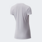 New Balance Core Run Short Sleeve Women Running T-Shirt White Wt11205-Wt