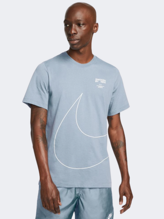 Nike Sportswear Big Swoosh 2 Men Lifestyle T-Shirt Ashen Slate