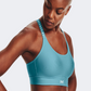 Under Armour Nfinity Mid Covered Women Training Bra Blue/White