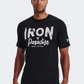 Under Armour Project Rock Iron Paradise Short Sleeve Men Training T-Shirt Black/White